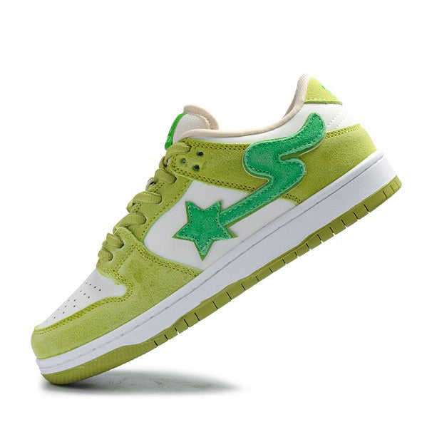 Sour Green Star Sneakers