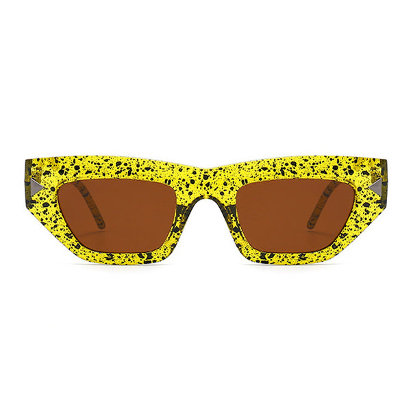 Spotted Square Sunglasses