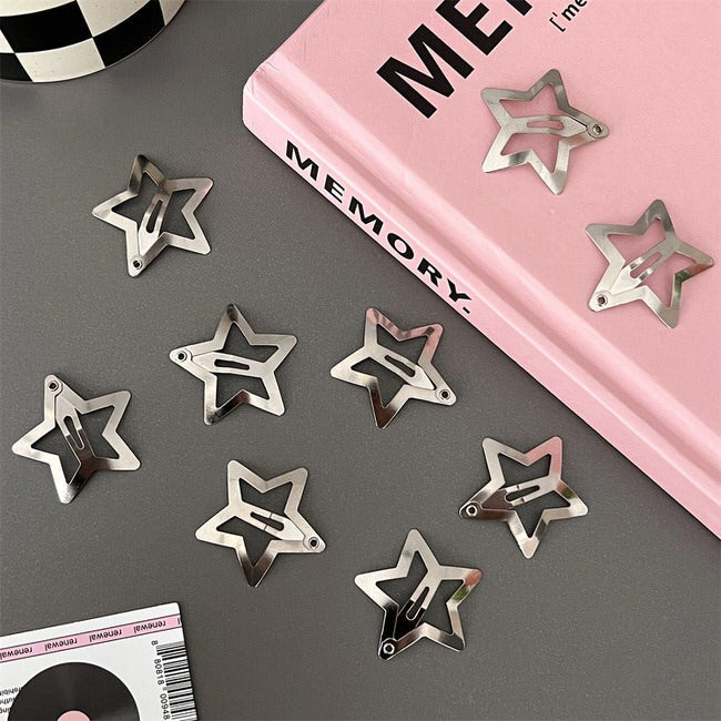 Star Hair Clip Set 40 pcs