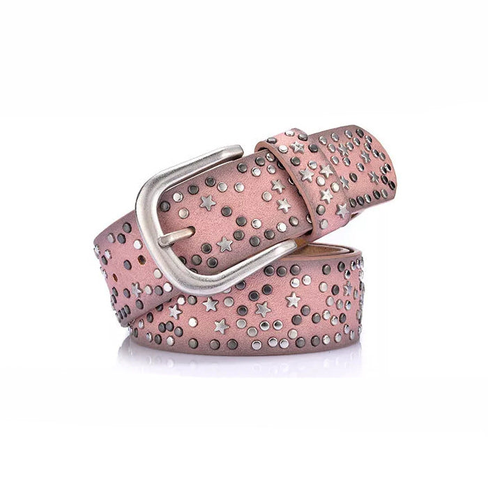 Star Girl Aesthetic Rivet Belt