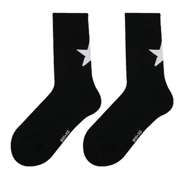 Star Girl Ribbed Socks