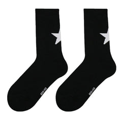 Star Girl Ribbed Socks