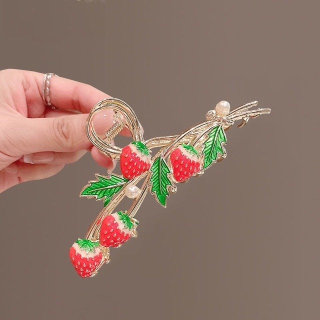 Strawberry Claw Clip