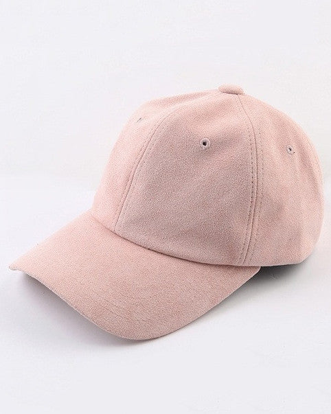 Pastel Suede Cap