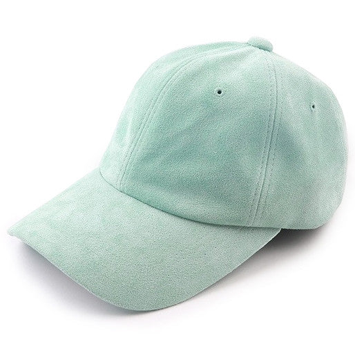 Pastel Suede Cap