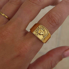 Sun Gold Ring