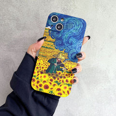 Van Gogh Sunflowers iPhone Case