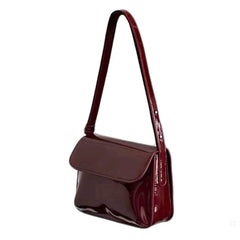 Vintage Style Red Lacquered Bag