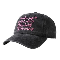 Wake Up Call Baseball Cap