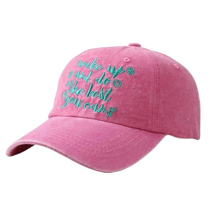 Wake Up Call Baseball Cap