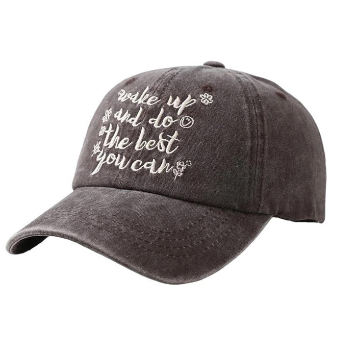 Wake Up Call Baseball Cap