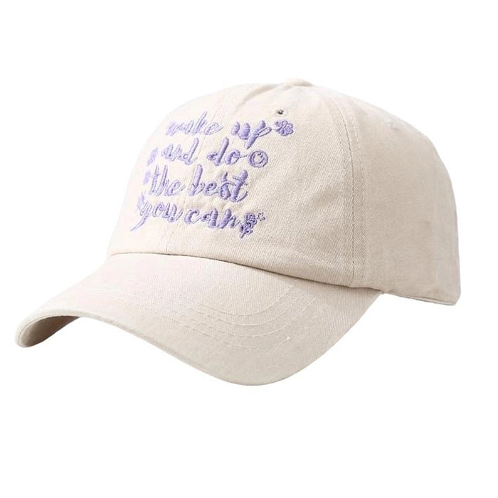 Wake Up Call Baseball Cap