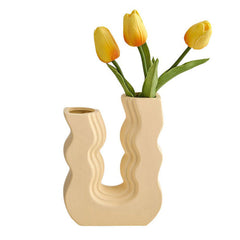 Danish Pastel Wave Flower Vase