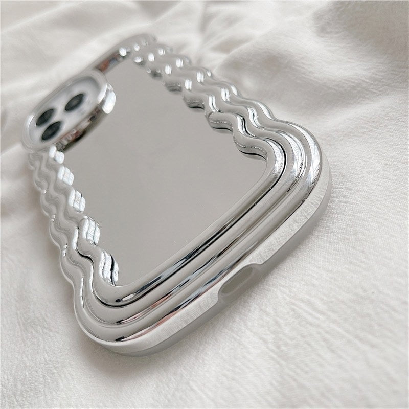 Wave Mirror Aesthetic iPhone Case