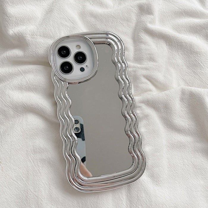 Wave Mirror Aesthetic iPhone Case