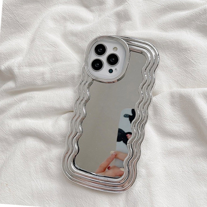 Wave Mirror Aesthetic iPhone Case