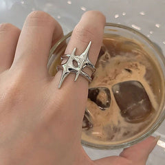 Double Star Aesthetic Ring