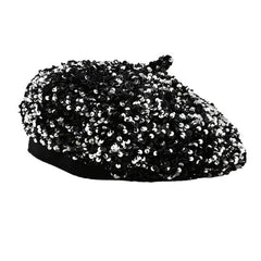 Y2K Sequin Beret Hat